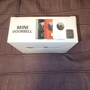 NIB $10 Compact Mini Doorbell - Gray